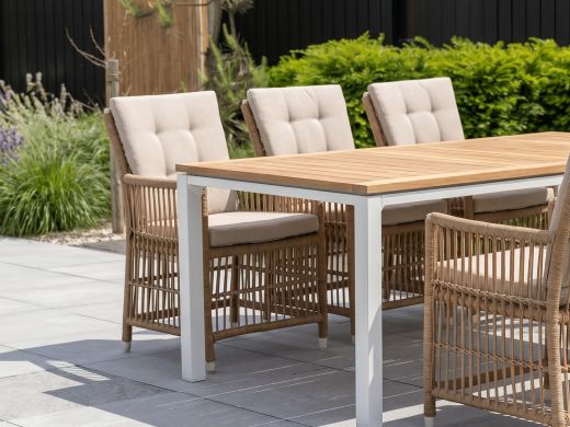 Manifesto Ortello/Linosa 240 cm Gartenmöbel-Set 7-teilig