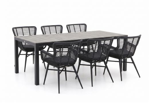 Intenso Asti/Fidenza 220 cm Gartenmöbel-Set 7-teilig