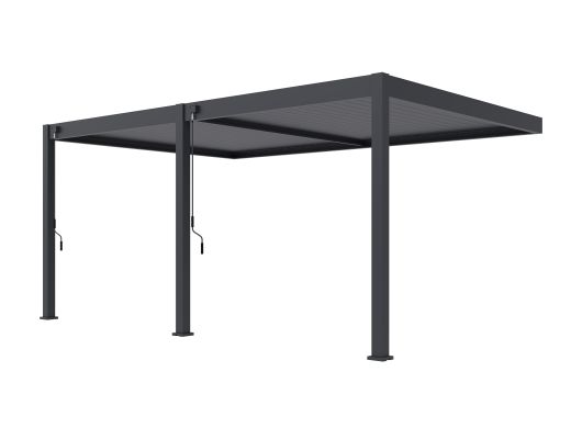 Cedrino Wandpergola 530x360x255 cm