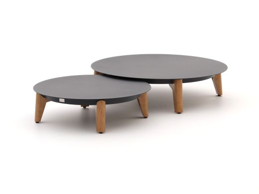 Bellagio Esenta Loungetisch ø86 (h:21 cm)/ø 68 (h:19 cm)
