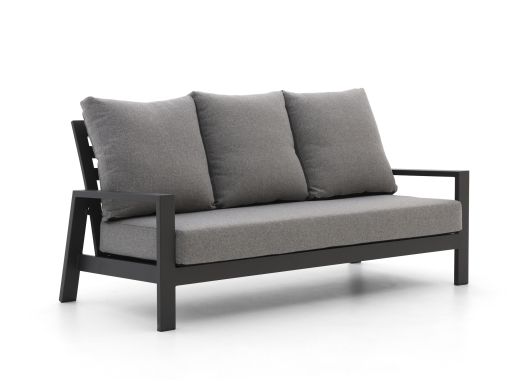 Tierra Outdoor Musone Gartensofa 3-Sitzer 199 cm - Charcoal (inkl. Kissen)
