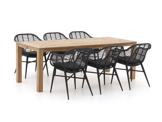 Intenso Azora/ROUGH-S 220 cm Gartenmӧbel-Set 7-teilig