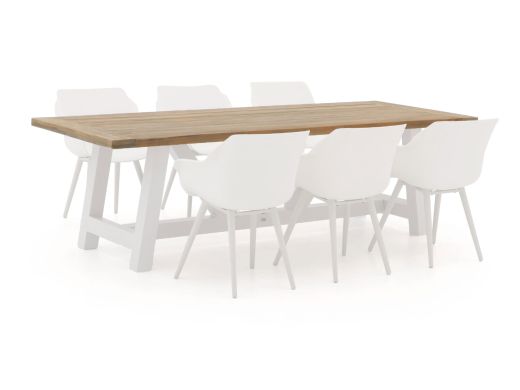 Hartman Sophie Studio/Bresimo 260 cm Gartenmöbel-Set 7-teilig