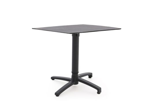 Bellagio Canzo Gartentisch klappbar 80x80x73/109 cm verstellbar