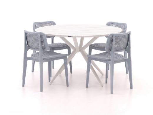 Forza Xitta/Sora ø 127 cm Gartenmöbel-Set 5-teilig