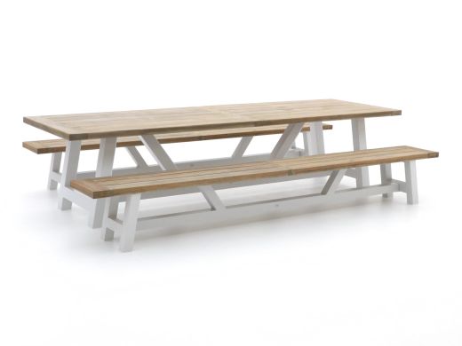 Bellagio Bresimo 330 cm Picknick Sitzgruppe 3-teilig