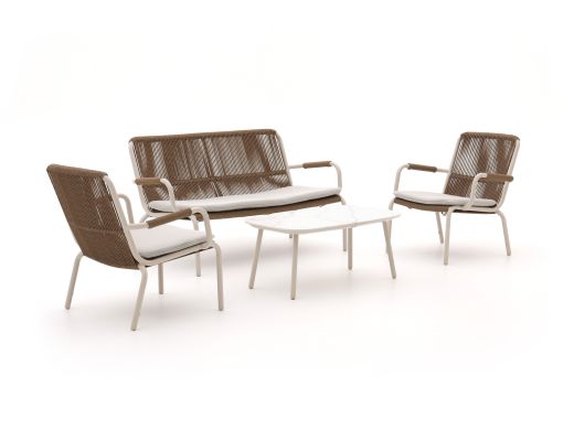Bellagio Caronia Sessel-Sofa-Lounge-Set 4-teilig