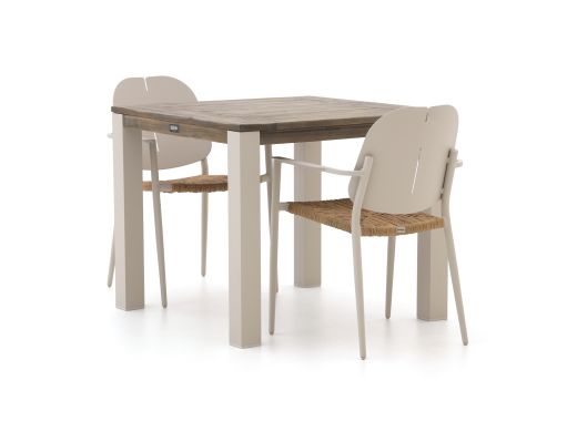 Manifesto Talvullia/ROUGH-S 90 cm Gartenmöbel-Set 3-teilig stapelbar