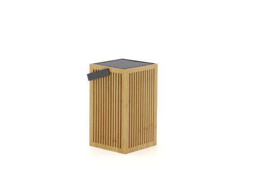 New Garden Okinawa Solar-Laterne aufladbar dimmbar 14,5x14,5x24 cm