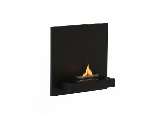 Tenderflame Square 180 Wandkamin 57,5×57,5x23 cm - Black