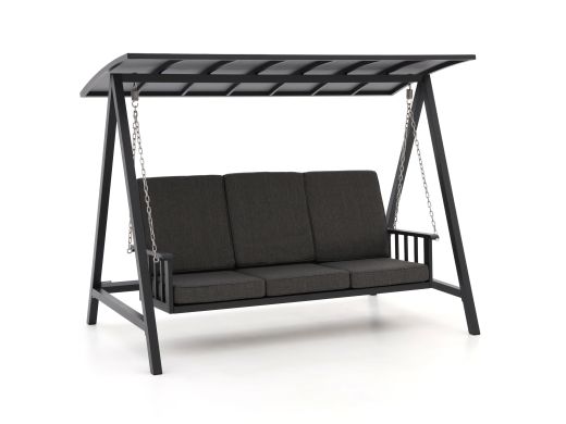 Manifesto Montalo Hollywoodschaukel 213 cm - Charcoal (inkl. Kissen)