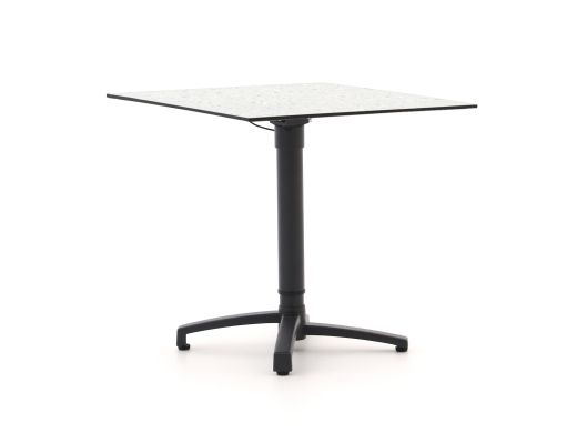 Bellagio Canzo Gartentisch klappbar 80x80x73/109 cm verstellbar