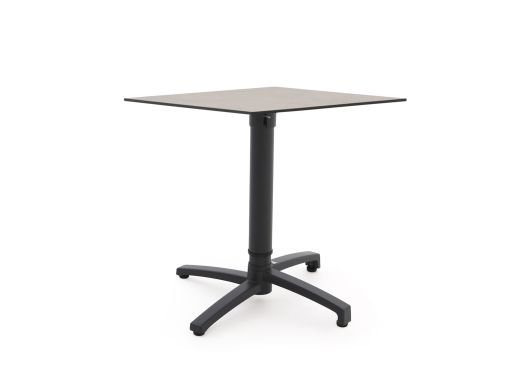 Bellagio Canzo Gartentisch klappbar 70x70x73/109 cm verstellbar