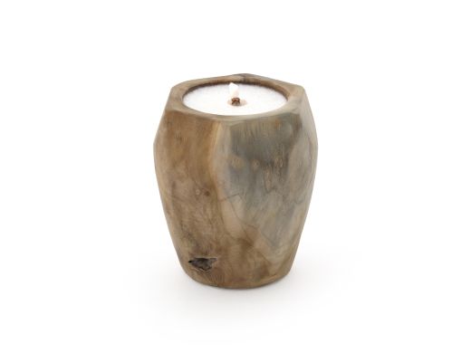 Tierra Outdoor Kerze Octa ø 13,5 cm - Teak