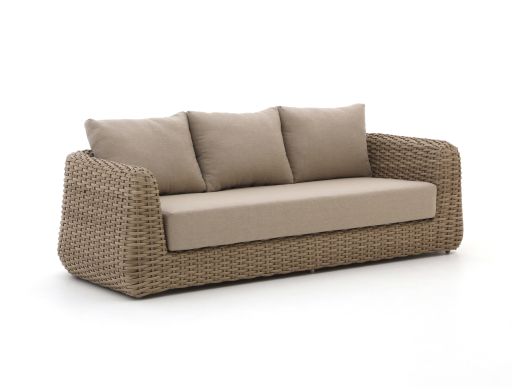 Intenso Tarcento Gartensofa 3-Sitzer 223 cm - Kubu (inkl. Kissen)