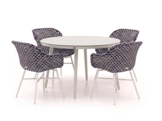 Hartman Delphine/Sophie Studio ø 128 cm Gartenmöbel-Set 5-teilig
