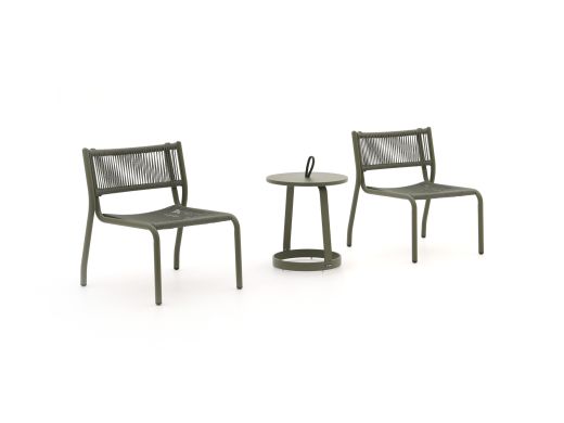 Manifesto Misurina/Salemi Lounge Balkon-Set 3-teilig stapelbar