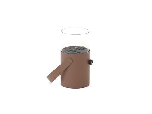 Cosiscoop Original Tischkamin ø 16 cm (h: 30 cm) - Soft Terra