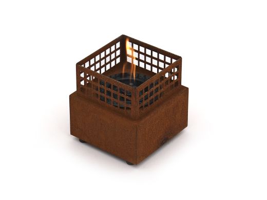 Tenderflame Agni 16 Kamin 16,5x16,5x17 cm - Cortenstahl