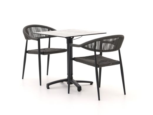 Manifesto Belpasso/Canzo 70 cm Gartenmöbel-Set 3-teilig verstelbar