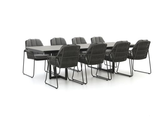 Tierra Outdoor Rivera/Naro 280 cm Gartenmöbel-Set 9-teilig