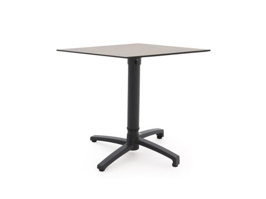 Bellagio Canzo Gartentisch klappbar 80x80x73/109 cm verstellbar