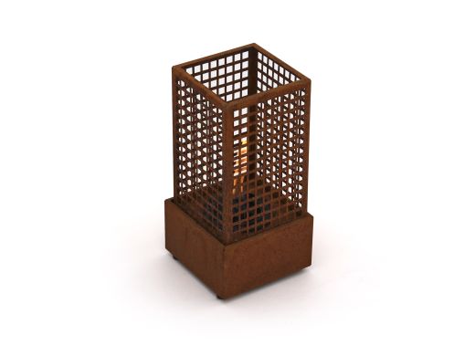 Tenderflame Agni 18 Kamin 18,5x18,5x36,5 cm - Cortenstahl