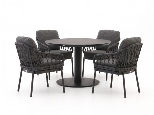 Tierra Outdoor Natal/La Fonte ø 120 cm Gartenmöbel-Set 5-teilig