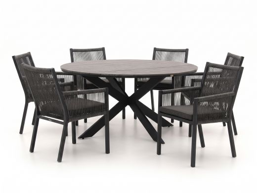 Manifesto Rivola/Fidenza ø 149 cm Gartenmöbel-Set 7-teilig