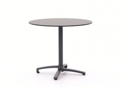 Bellagio Canzo Gartentisch klappbar ø 80 cm (h: 73 cm) - Kunststoff