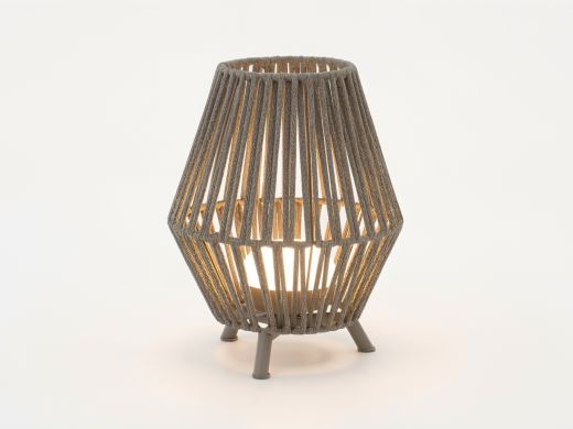 New Garden Conta LED-Tischlampe aufladbar dimmbar ø 25,5 cm (h: 32,5 cm)