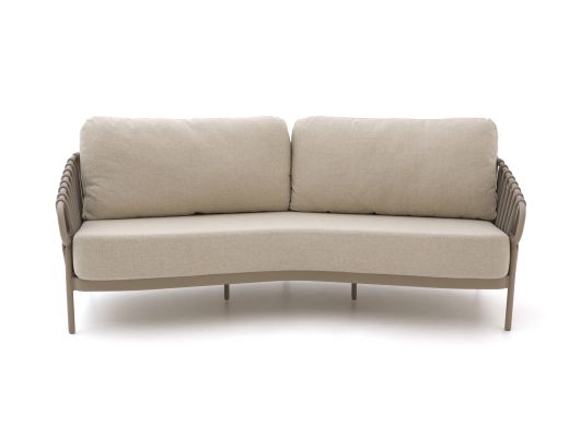 Tierra Outdoor Nuri Gartensofa 3-Sitzer 227 cm - Champagne (inkl. Kissen)