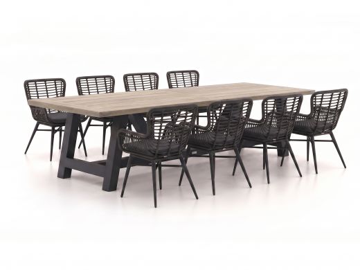 Intenso Asti/Bresimo 330 cm Gartenmöbel-Set 9-teilig
