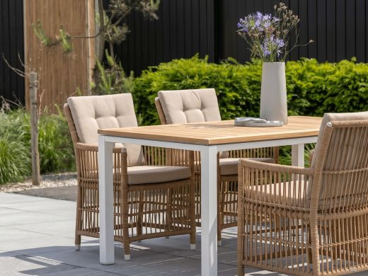 Manifesto Ortello/Linosa 180 cm Gartenmöbel-Set 5-teilig