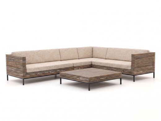 ROUGH-D Ecklounge-Set 5-teilig 6-Sitzer