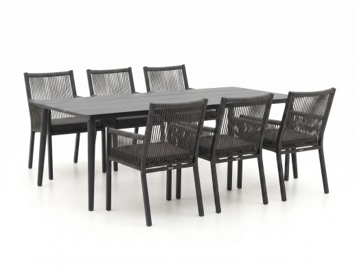 Manifesto Rivola/Sora 220 cm Gartenmöbel-Set 7-teilig