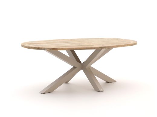 ROUGH-Y Ellips Gartentisch 200x110 cm