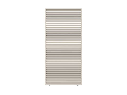 Lamellen-Seitenpaneel 120 cm universal für Cedrino Pergola verstellbar