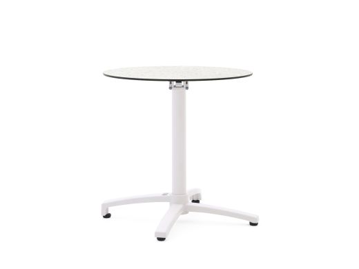 Bellagio Canzo Gartentisch klappbar ø 80 cm (h: 73 cm)