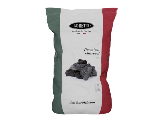 Boretti Holzkohle 10 kg - Schwarz