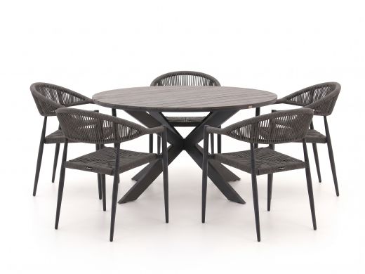 Manifesto Belpasso/Fidenza ø 149 cm Gartenmöbel-Set 6-teilig stapelbar