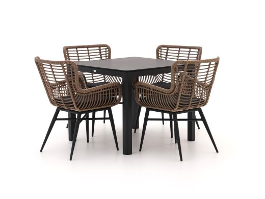 Intenso Asti/La Fonte 90 cm Gartenmöbel-Set 5-teilig