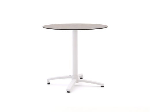 Bellagio Canzo Gartentisch klappbar ø 80 cm (h: 73 cm)