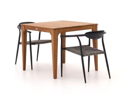 Manifesto Cavone/Bruca 90 cm Gartenmöbel-Set 3-teilig stapelbar