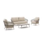 Tierra Outdoor Natal/Nora Sessel-Sofa Lounge-Set 4-teilig