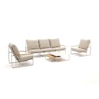 SUNS Merano Sessel-Sofa Lounge-Set 5-teilig