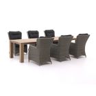 Intenso Milano/ROUGH-X 320 cm Dining-Lounge Gartenmöbel-Set 7-teilig