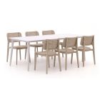 Forza Xitta/Sora 220 cm Gartenmöbel-Set 7-teilig