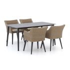 Manifesto Matese/Sora 160 cm Gartenmöbel-Set 5-teilig