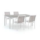Bellagio Anzio/Fidenza 183 cm Gartenmöbel-Set 5-teilig stapelbar